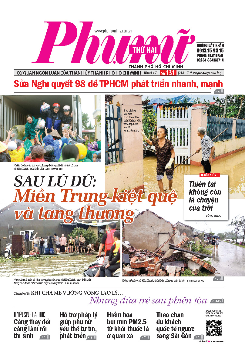 Phụ Nữ Thứ Hai - Số 131 - 24/11/2025