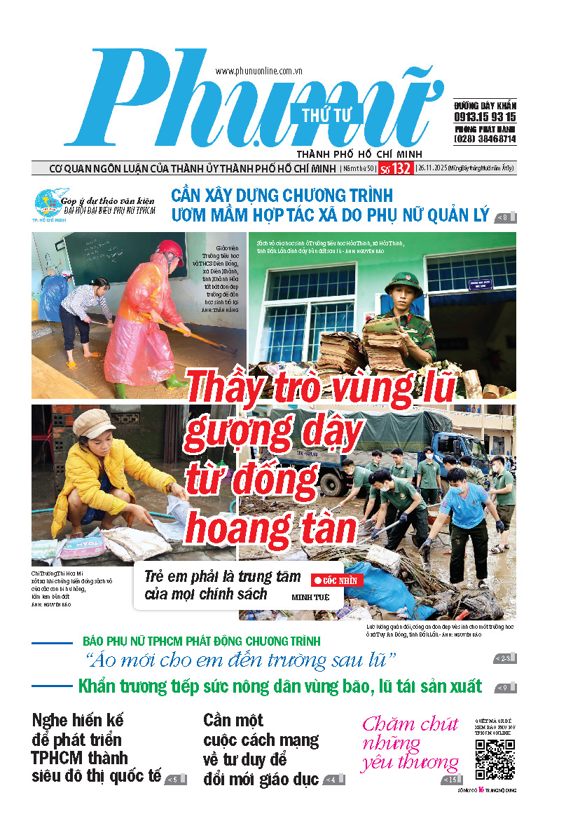 Phụ Nữ Thứ Tư - Số 132 - 26/11/2025