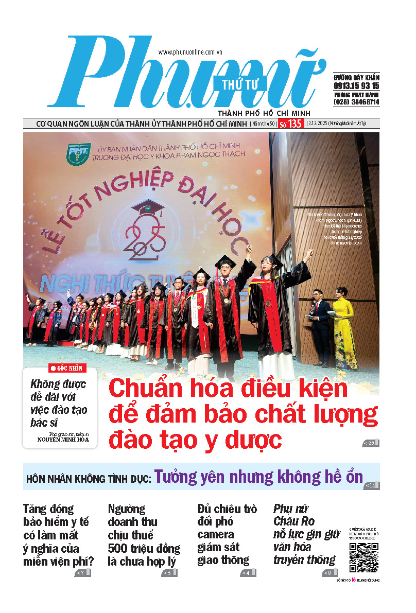Phụ Nữ Thứ Tư - Số 135 - 3/12/2025