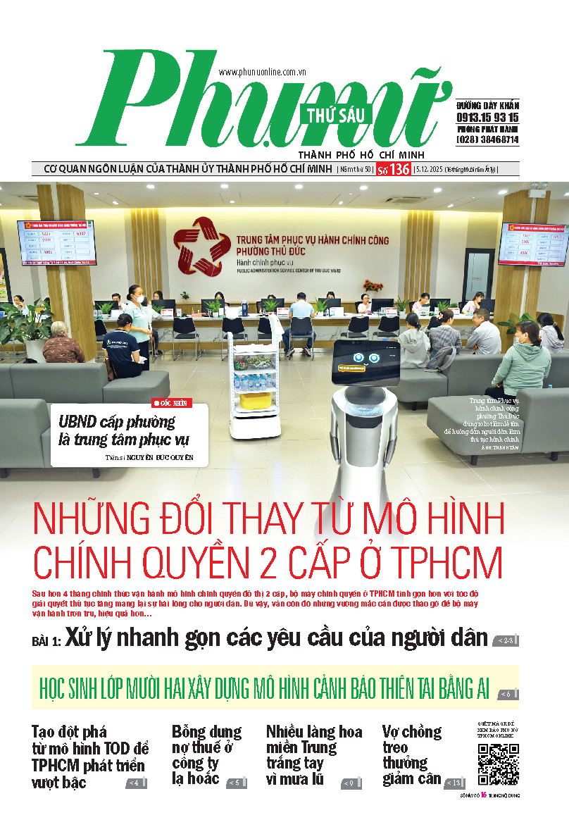 Phụ Nữ Thứ Sáu - Số 136 - 5/12/2025