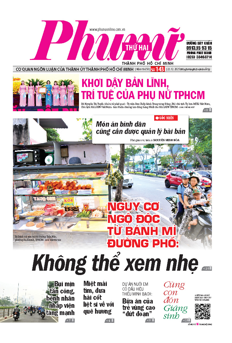 Phụ Nữ Thứ Hai - Số 143 - 22/12/2025