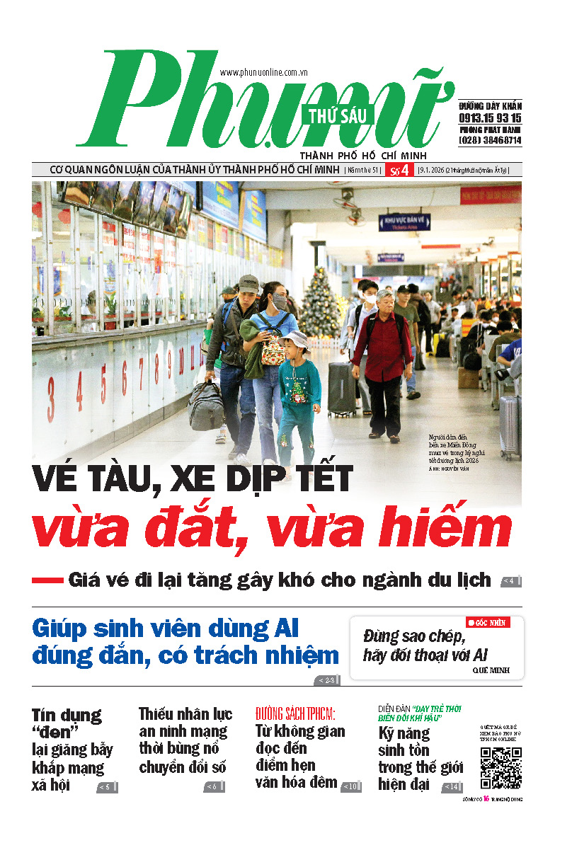 Phụ Nữ Thứ Sáu - Số 04 - 9/01/2026