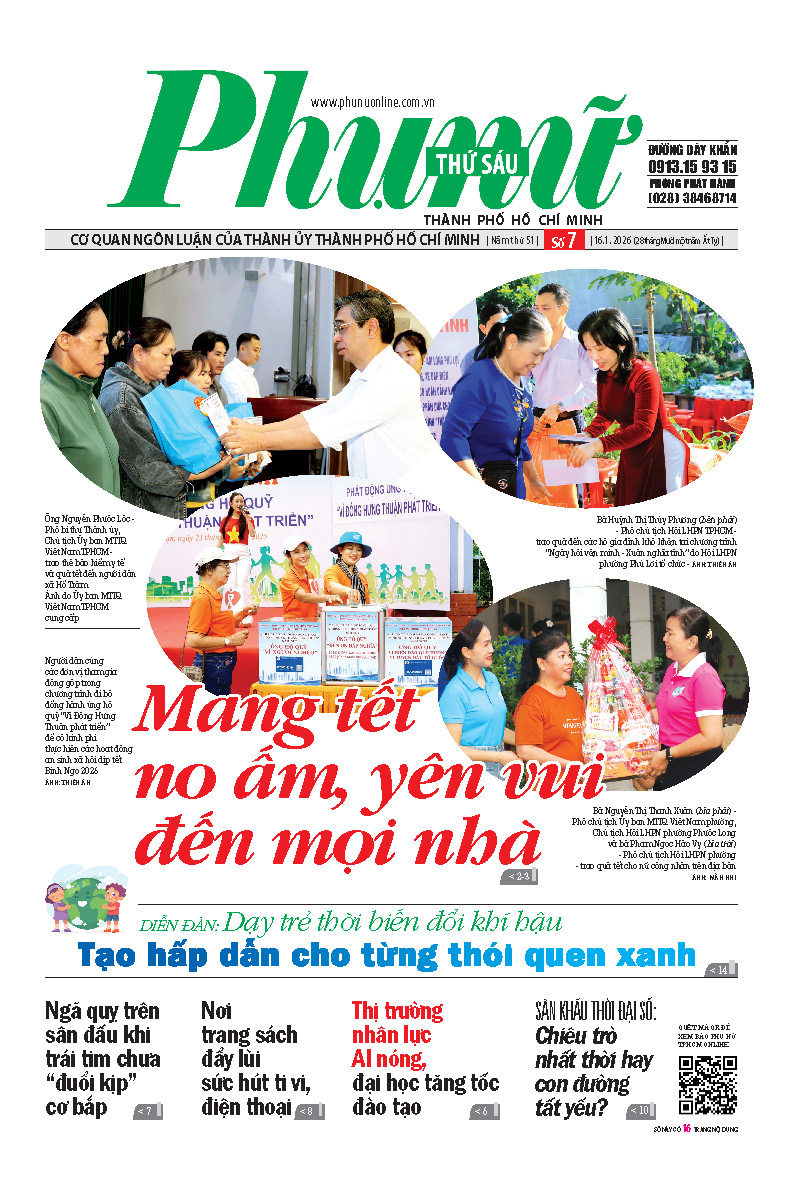 Phụ Nữ Thứ Sáu - Số 07 - 16/01/2026