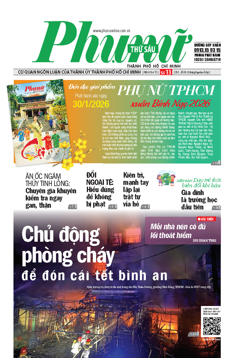 Phụ Nữ Thứ Sáu - Số 13 - 30/01/2026
