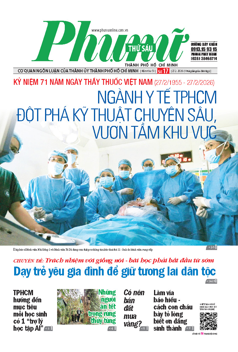 Phụ Nữ Thứ Sáu - Số 17 - 27/2/2026