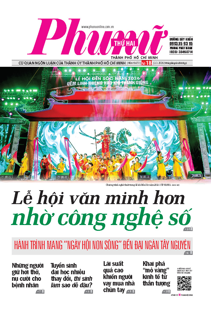 Phụ Nữ Thứ Hai - Số 18 - 2/03/2026