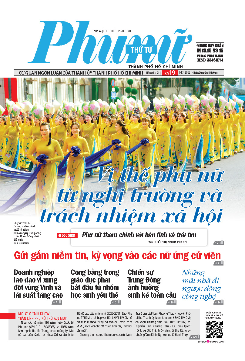 Phụ Nữ Thứ Tư - Số 19 - 4/03/2026
