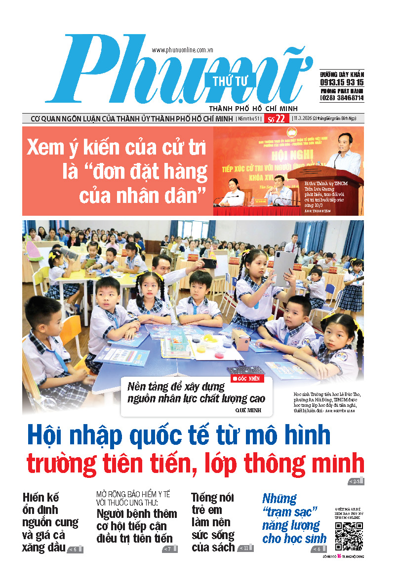 Phụ Nữ Thứ Tư - Số 22 - 11/03/2026