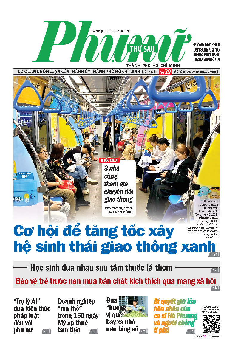 Phụ Nữ Thứ Sáu - Số 29 - 27/03/2026