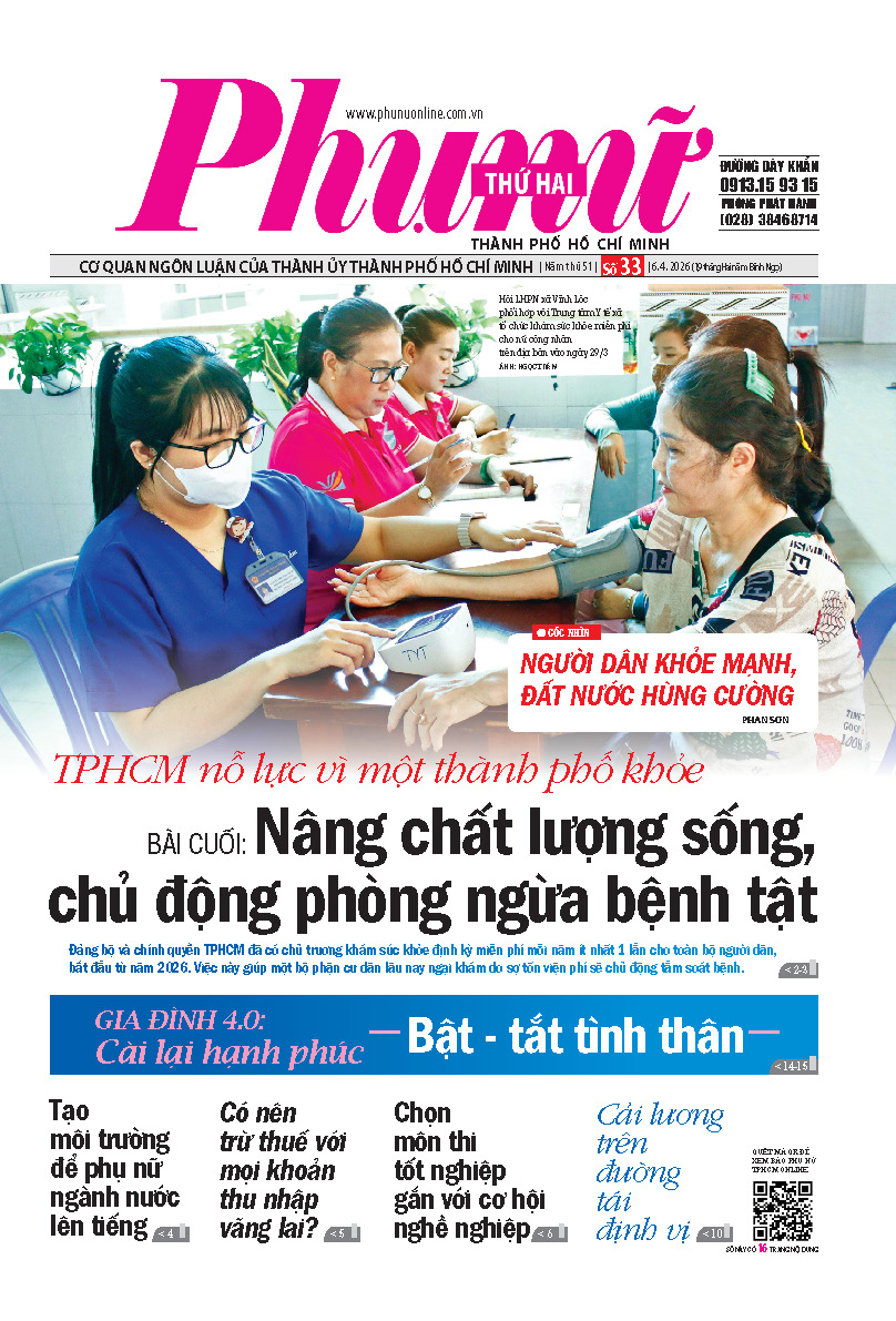 Phụ Nữ Thứ Hai - Số 33 - 5/03/2026