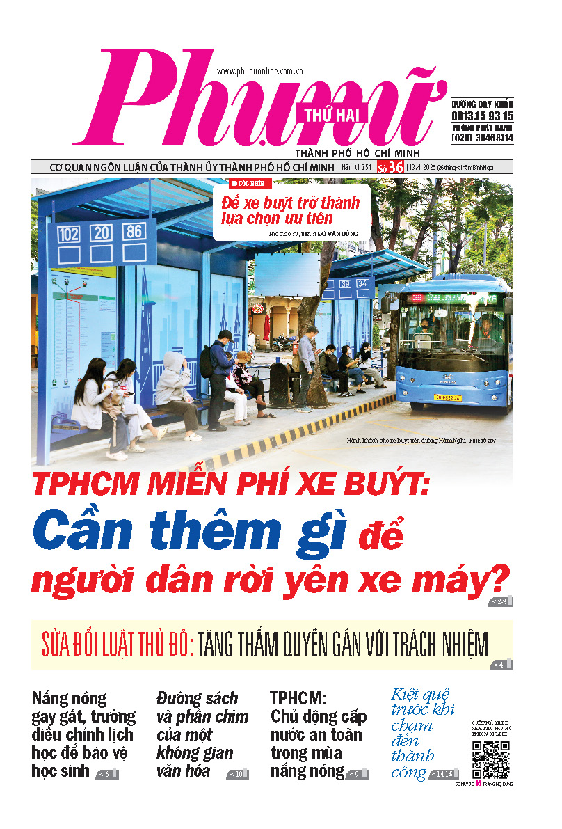 Phụ Nữ Thứ Hai - Số 36 - 13/04/2026