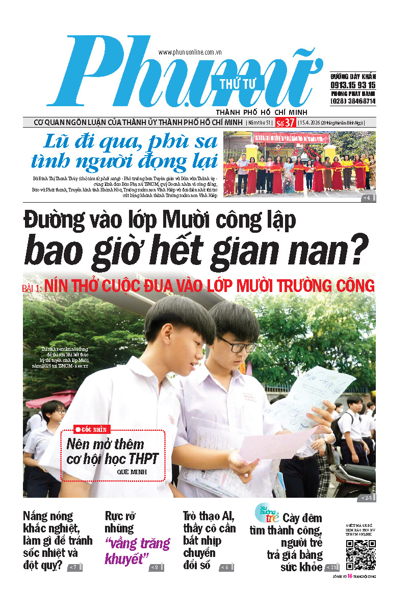 Phụ Nữ Thứ Tư - Số 37 - 15/04/2026