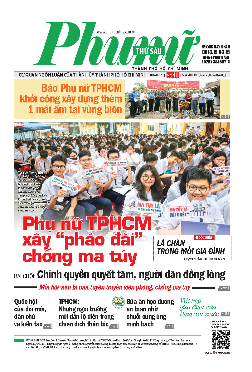 Phụ Nữ Thứ Sáu - Số 41- 24/04/2026