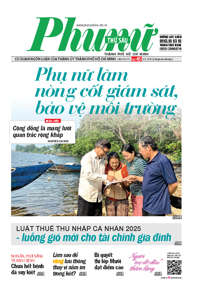 Phụ Nữ Thứ Sáu - Số 45 - 8/05/2026