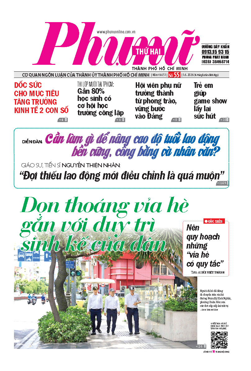 Phụ Nữ Thứ Hai - Số 55 - 1/06/2026