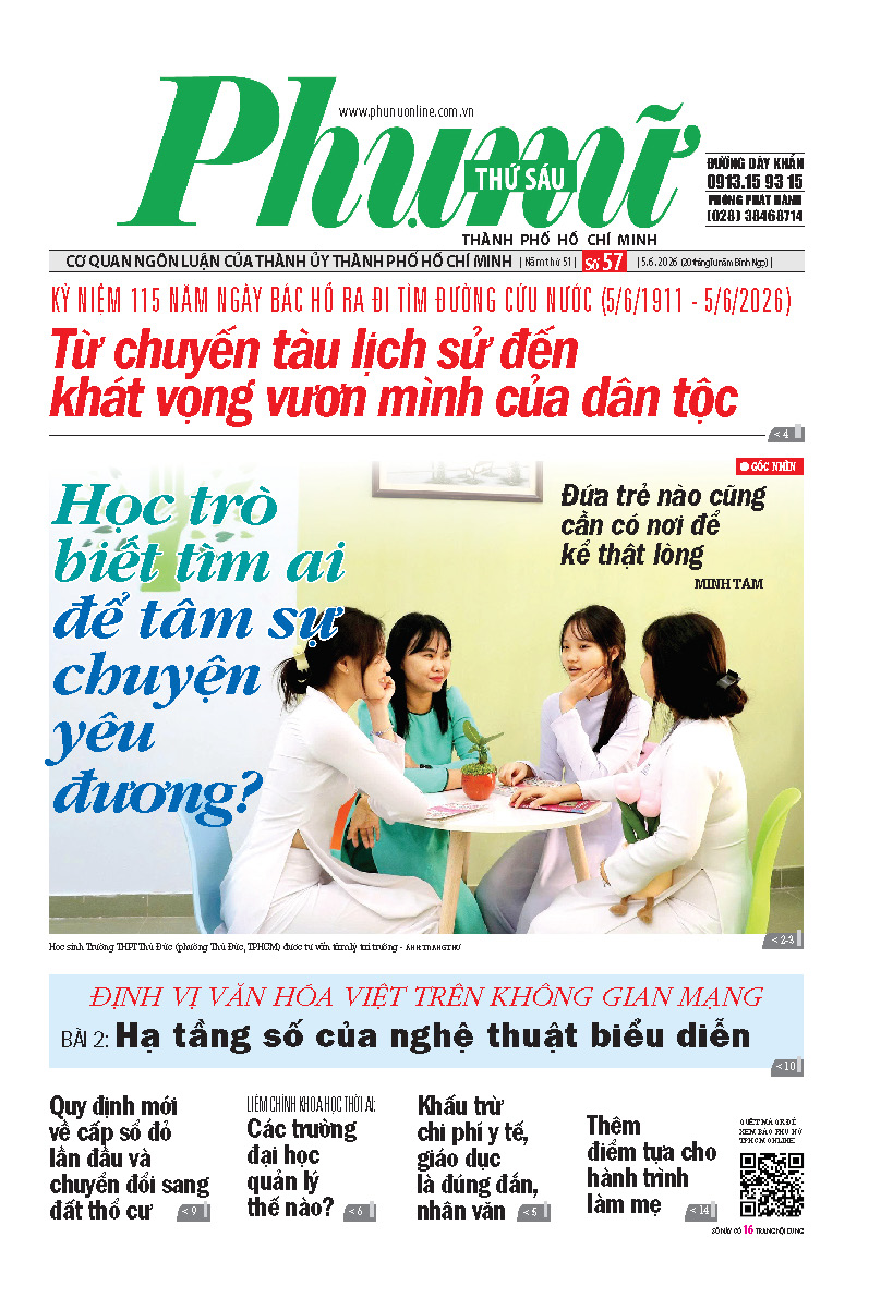Phụ Nữ Thứ Sáu - Số 57 - 5/06/2026