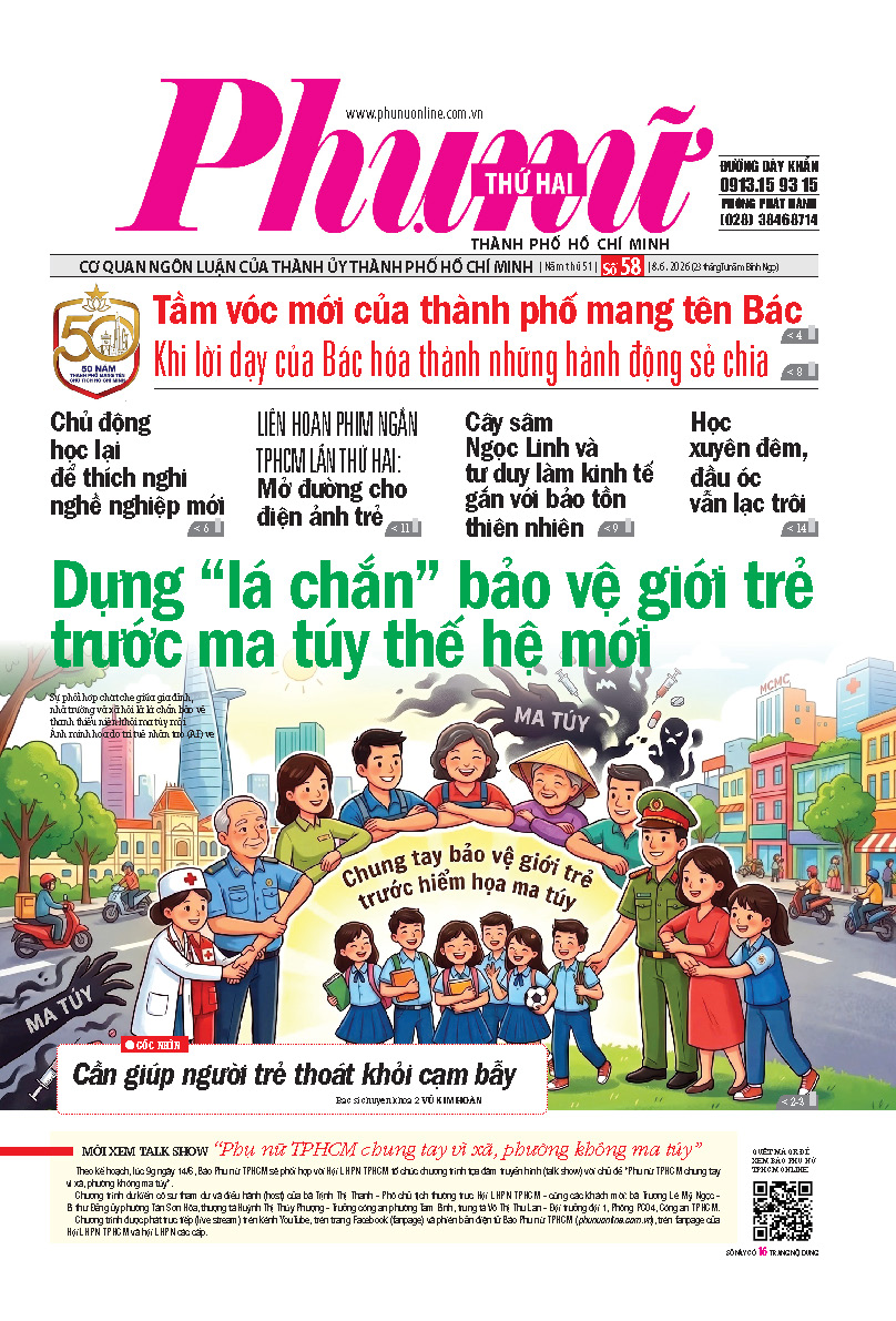 Phụ Nữ Thứ Hai - Số 58 - 8/06/2026