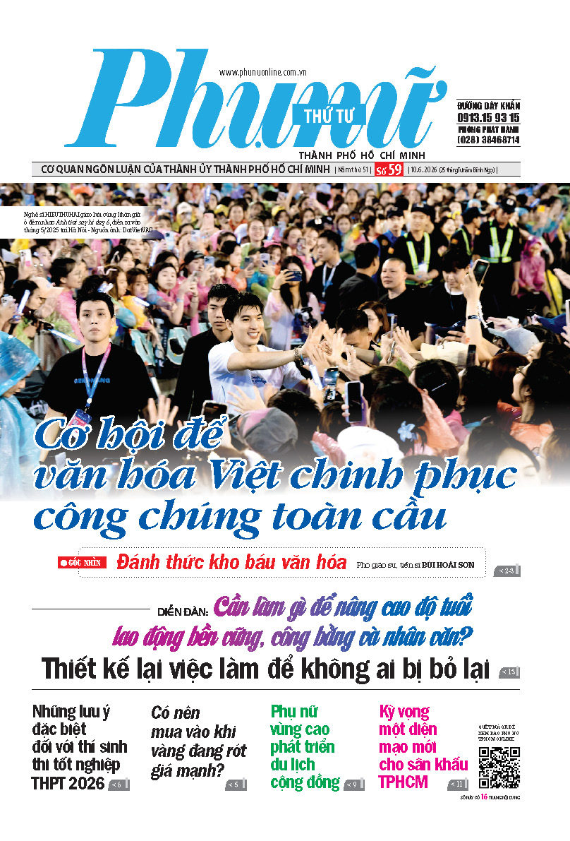 Phụ Nữ Thứ Tư - Số 59 - 10/06/2026