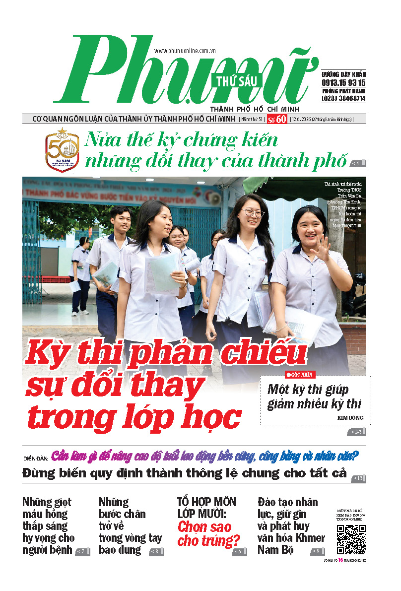 Phụ Nữ Thứ Sáu - Số 60 - 12/06/2026