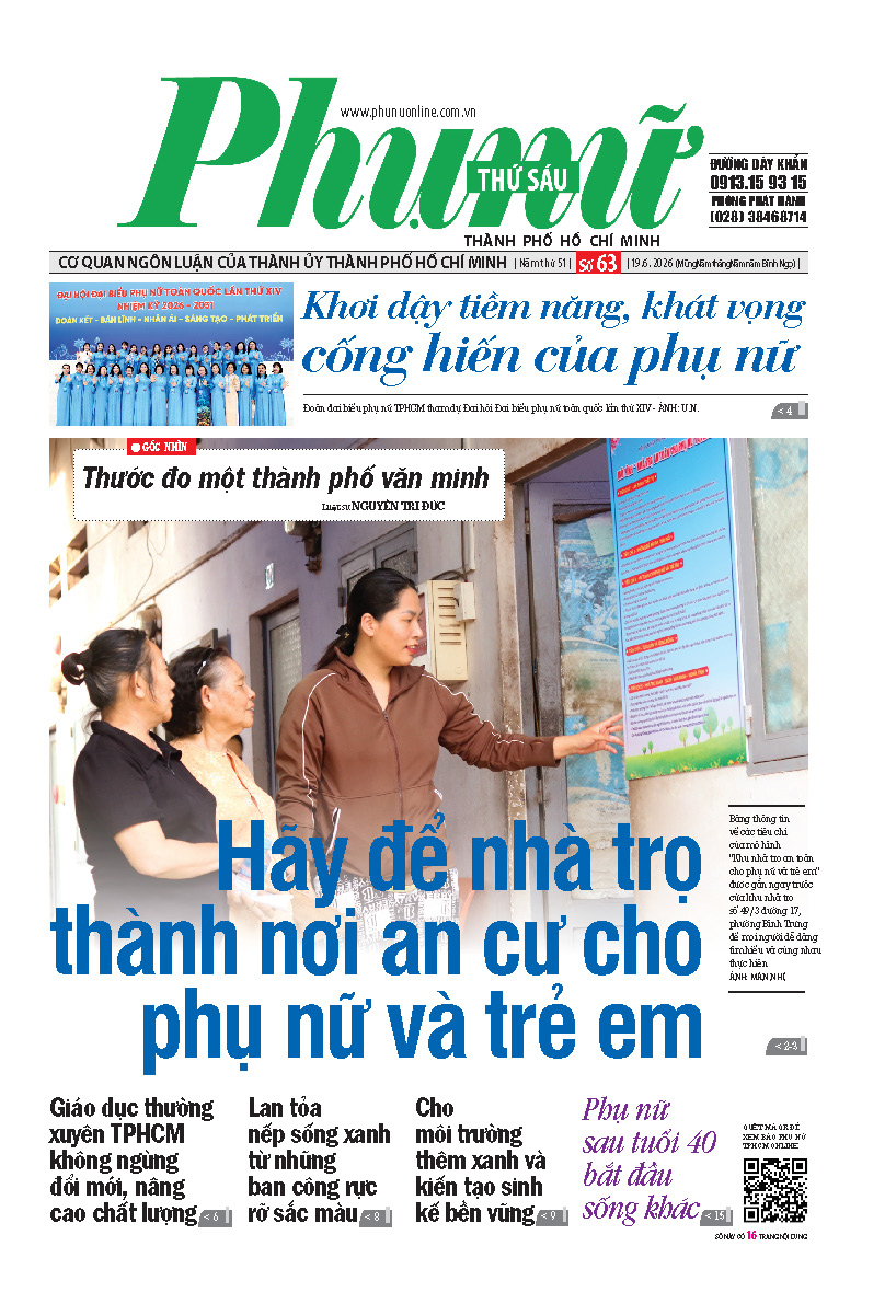 Phụ Nữ Thứ Sáu - Số 63 - 19/06/2026