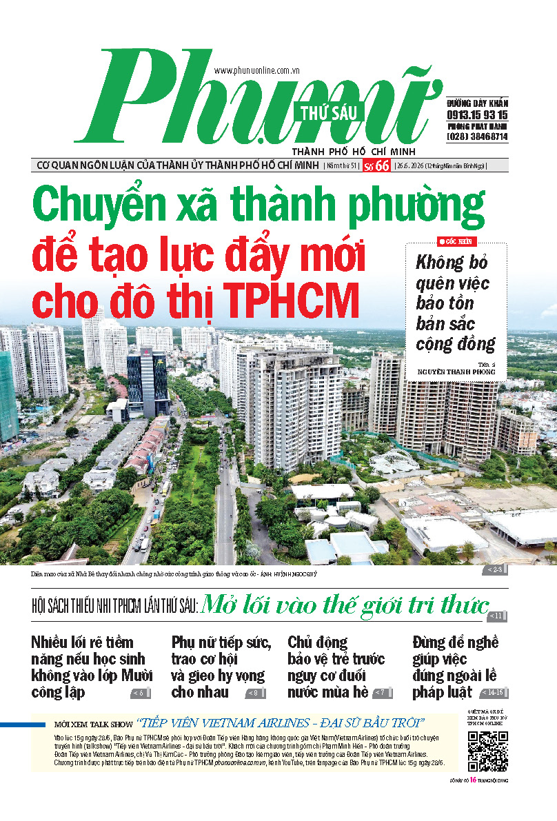 Phụ Nữ Thứ Sáu - Số 66 - 26/06/2026