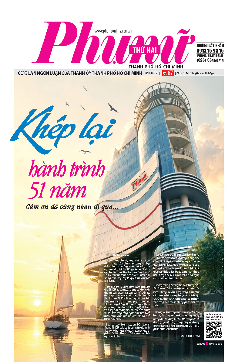 Phụ Nữ Thứ Hai - Số 67 - 29/06/2026