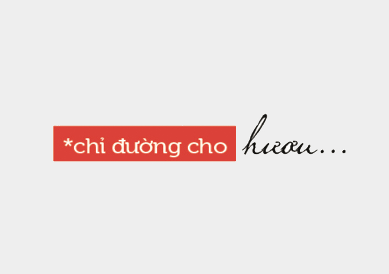 Chỉ đường cho hươu...