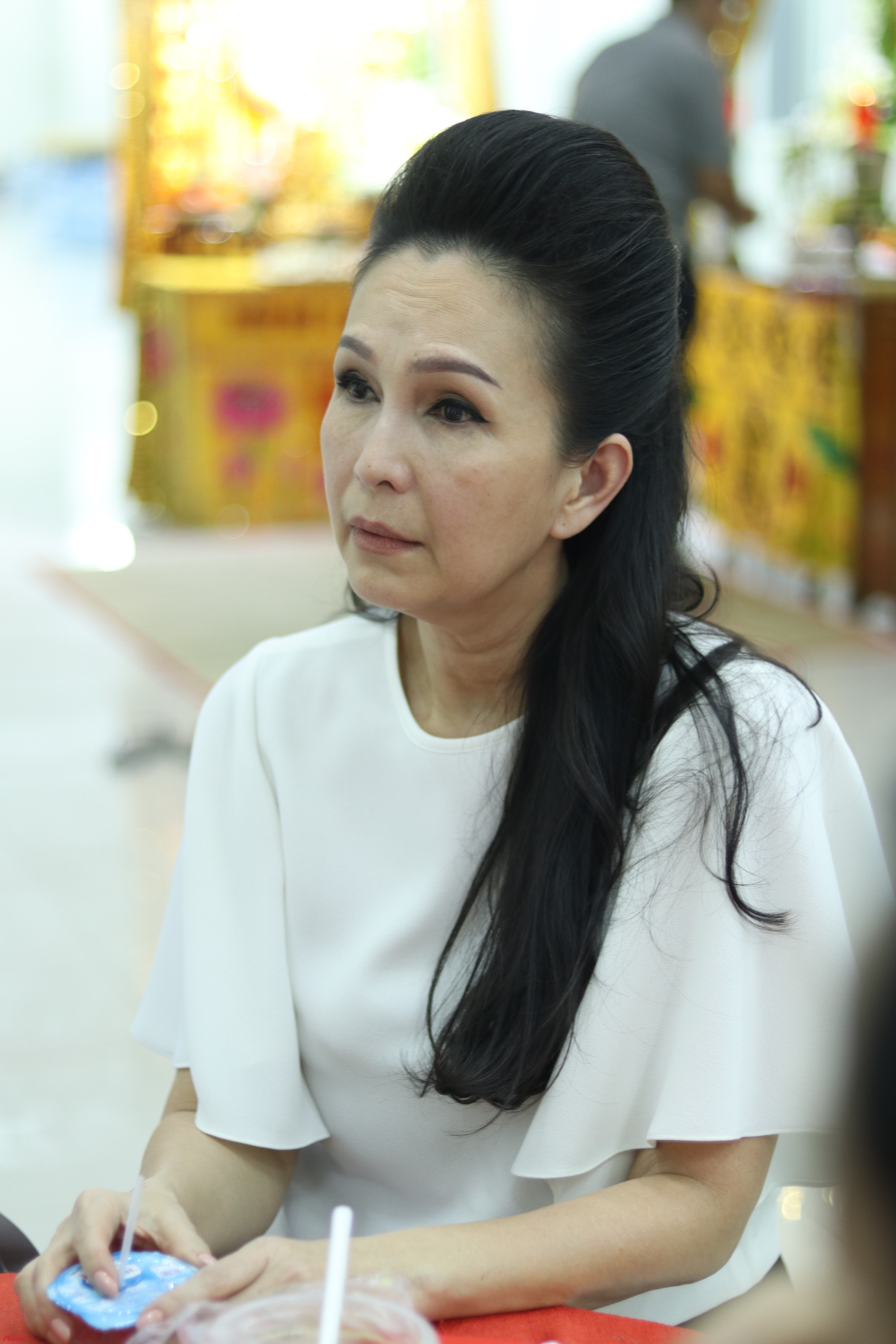Diễn viên Diễm My là bạn tâm giao nhiều năm của cố nghệ sĩ Nguyễn Chánh Tín.