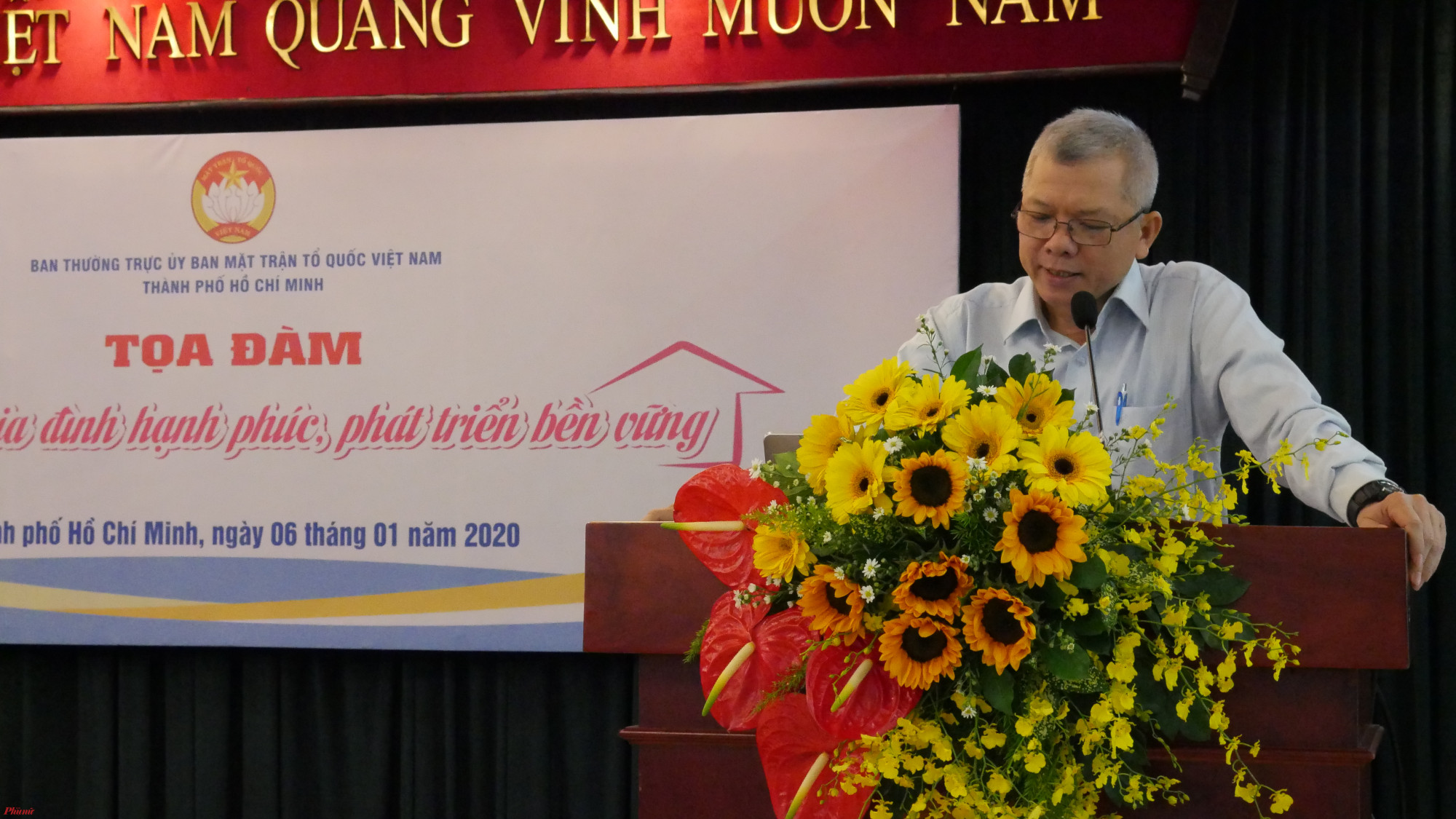 Ông Nguyễn Văn Trình - PGS.TS – Phó Viện trưởng Viện nghiên cứu phát triển TP.HCM : Việc tổ chức gia đình và giáo dục tốt sẽ tác động lớn đến việc hình thành nhân cách của trẻ