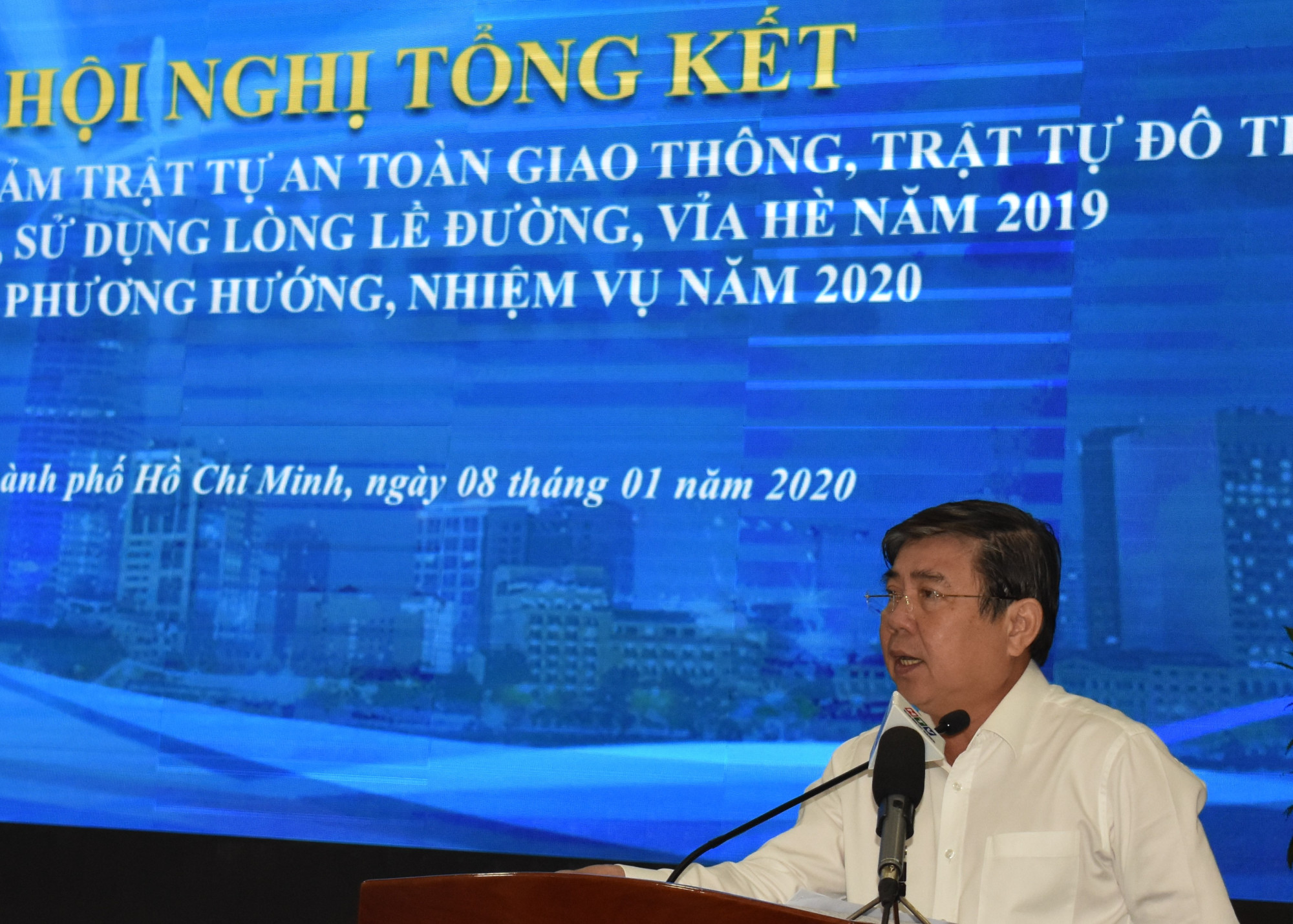 Chủ tịch UBND TPHCM Nguyễn Thành Phong cho biết, năm 2020 sẽ đẩy mạnh các hoạt động văn hóa giao thông thiết thực