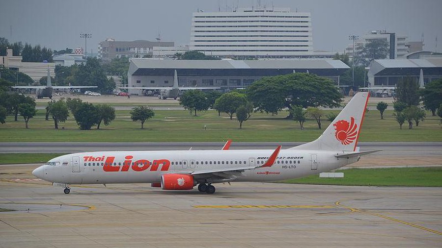 Thai Lion Air chặn đường cất cánh của máy bay khác tại sân bay Nội Bài. Ảnh: minh hoạ