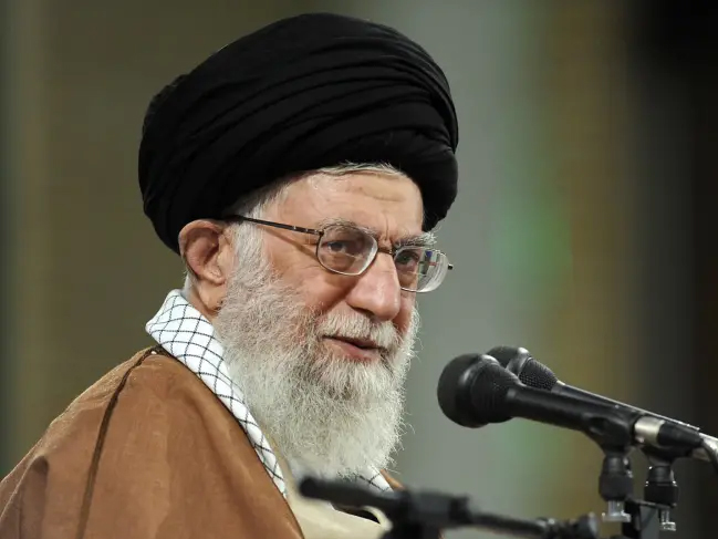 Lãnh đạo tối cao Ayatollah Ali Khamenei của Iran - Ảnh: AFP