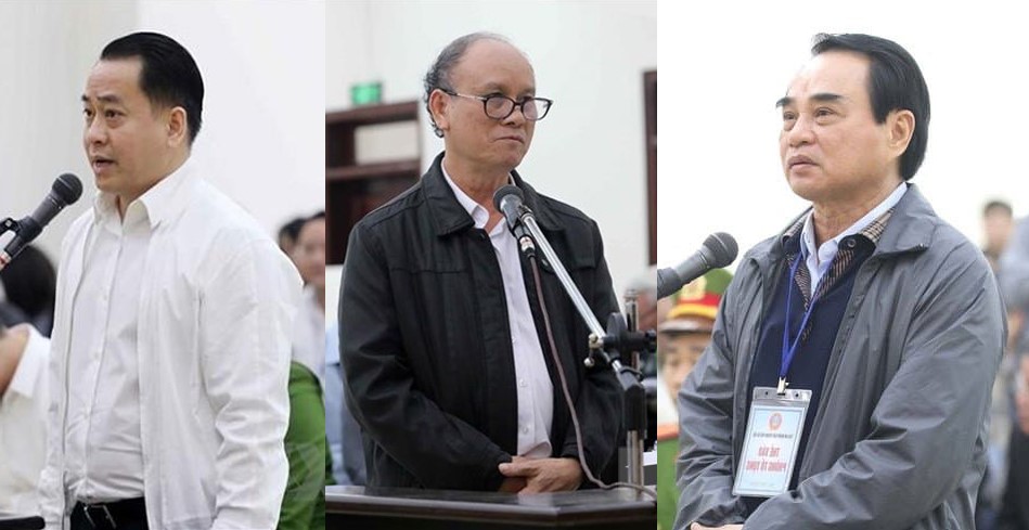 Phan Văn Anh Vũ và hai cựu Chủ tịch Đà Nẵng Trần Văn Minh và Văn Hữu Chiến