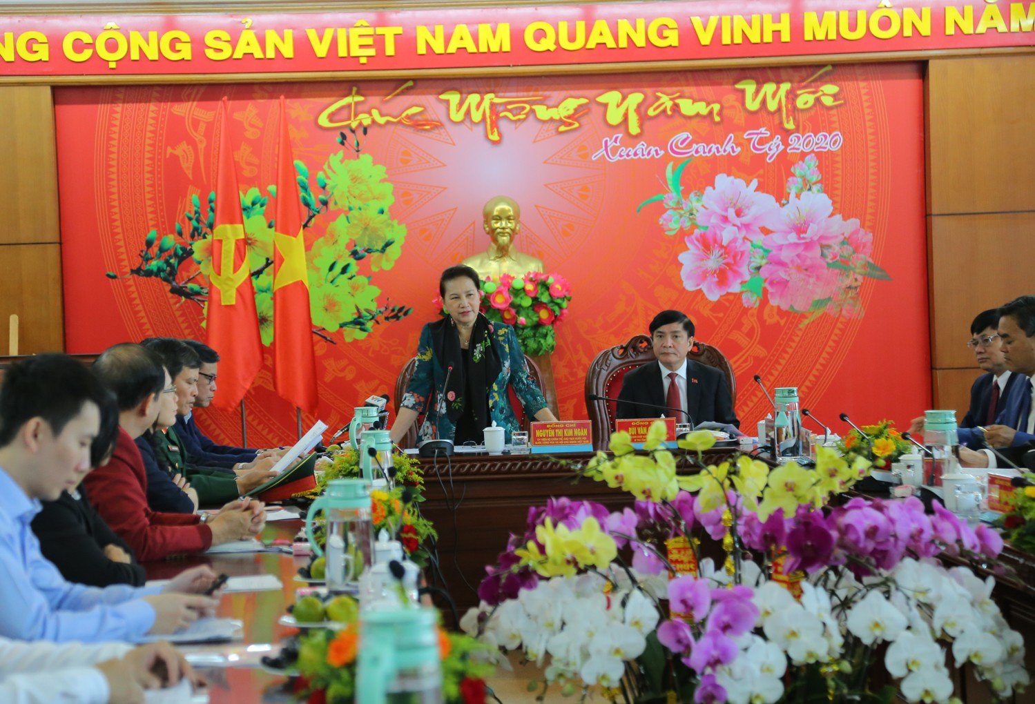 Chủ tịch Quốc hội Nguyễn Thị Kim Ngân có buổi làm việc tại tỉnh Đắk Lắk