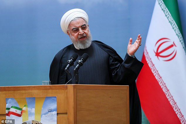 Tổng thống Hassan Rouhani đưa ra lời đe dọa đến các nước châu Âu sau khi Anh, Pháp và Đức tạo sức ép về việc Iran theo đuổi chương trình làm giàu hạt nhân.