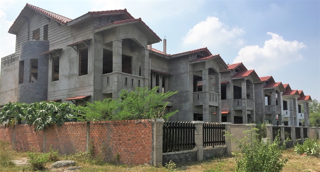 Một dự án tại huyện Nhơn Trạch bị bỏ hoang 