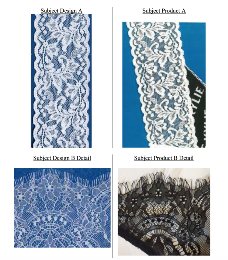 From the layout, the color is very similar to the original Klauber Brothers lace pattern