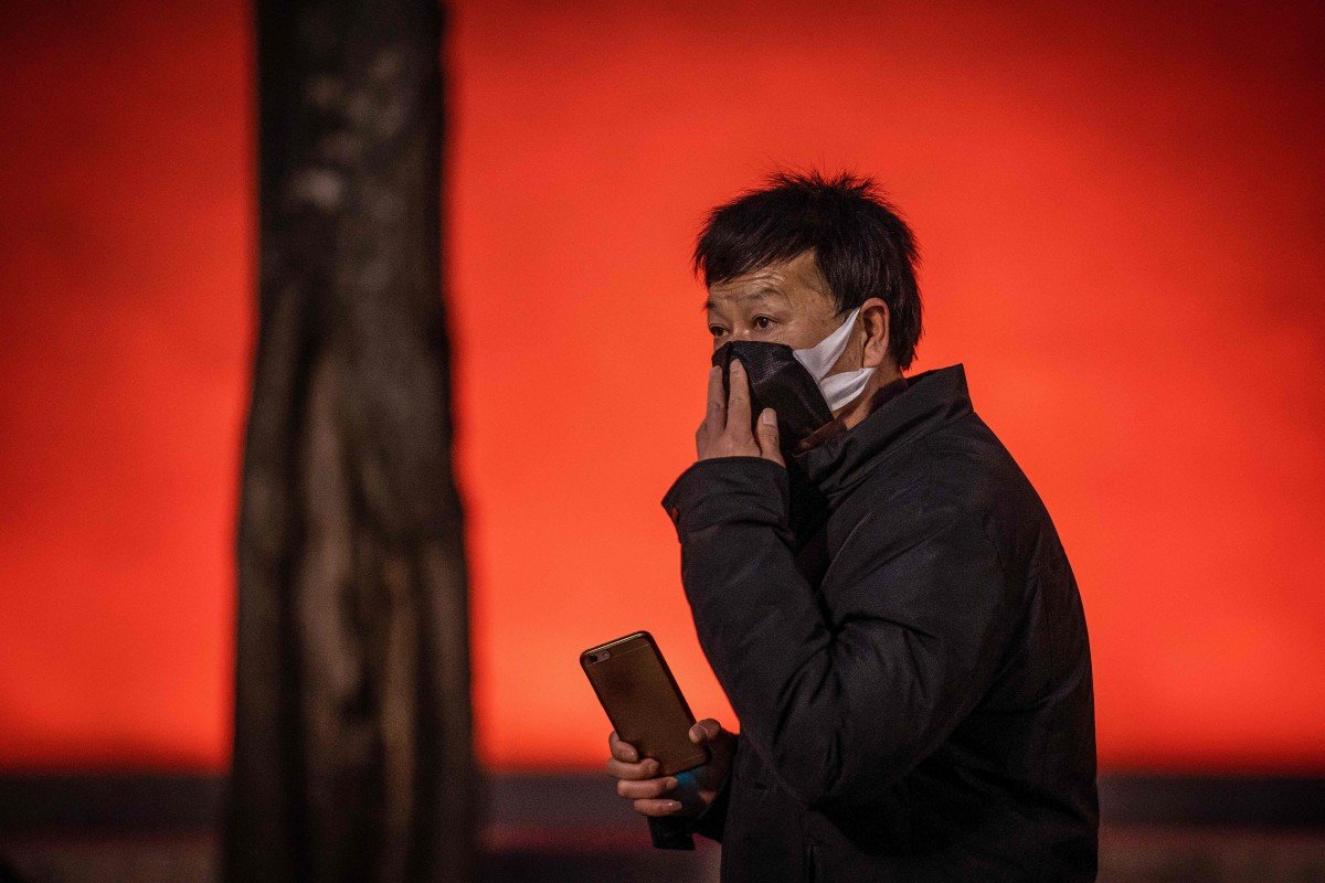 Cảnh tượng trên quảng trường Thiên An Môn, Bắc Kinh - Ảnh: AFP