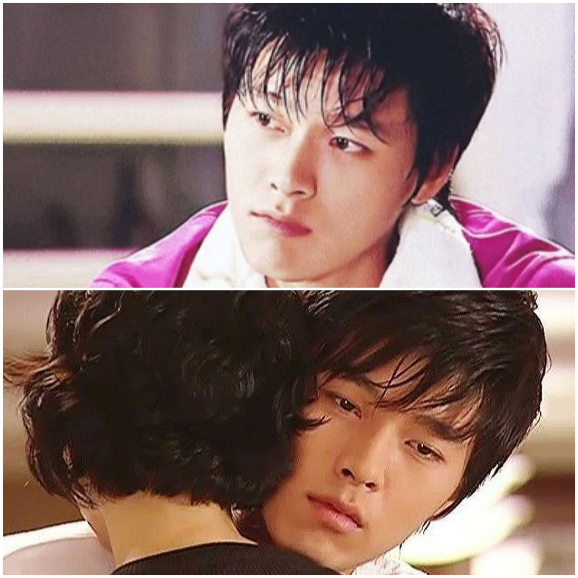 Ở tuổi 20, ánh mắt của Hyun Bin nổi loạn, tươi mới hơn so với sự trưởng thành của anh hiện tại.