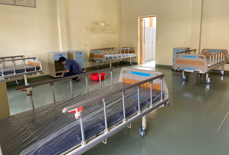 Bệnh viện dã chiến ở Củ Chi có sức chứa 300 giường bệnh - sẽ là khu cách ly tập trung lớn nhất của TP.HCM