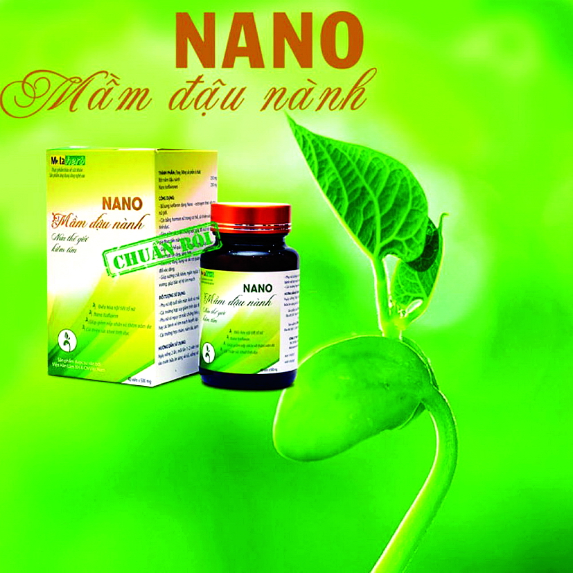 Thực phẩm chức năng nano mầm đậu nành chỉ có công dụng chính là hỗ trợ tăng cường nội tiết tố estrogen cho nữ giới