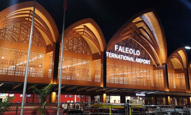 Sân bay quốc tế Faleolo ở Samoa. Ảnh: The Guardian