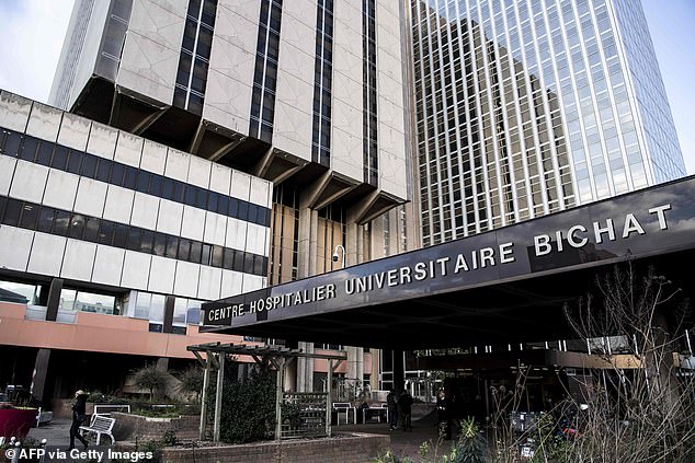 Bệnh viện Bichat ở Paris, nơi một số bệnh nhân bị nhiễm coronavirus đang được điều trị