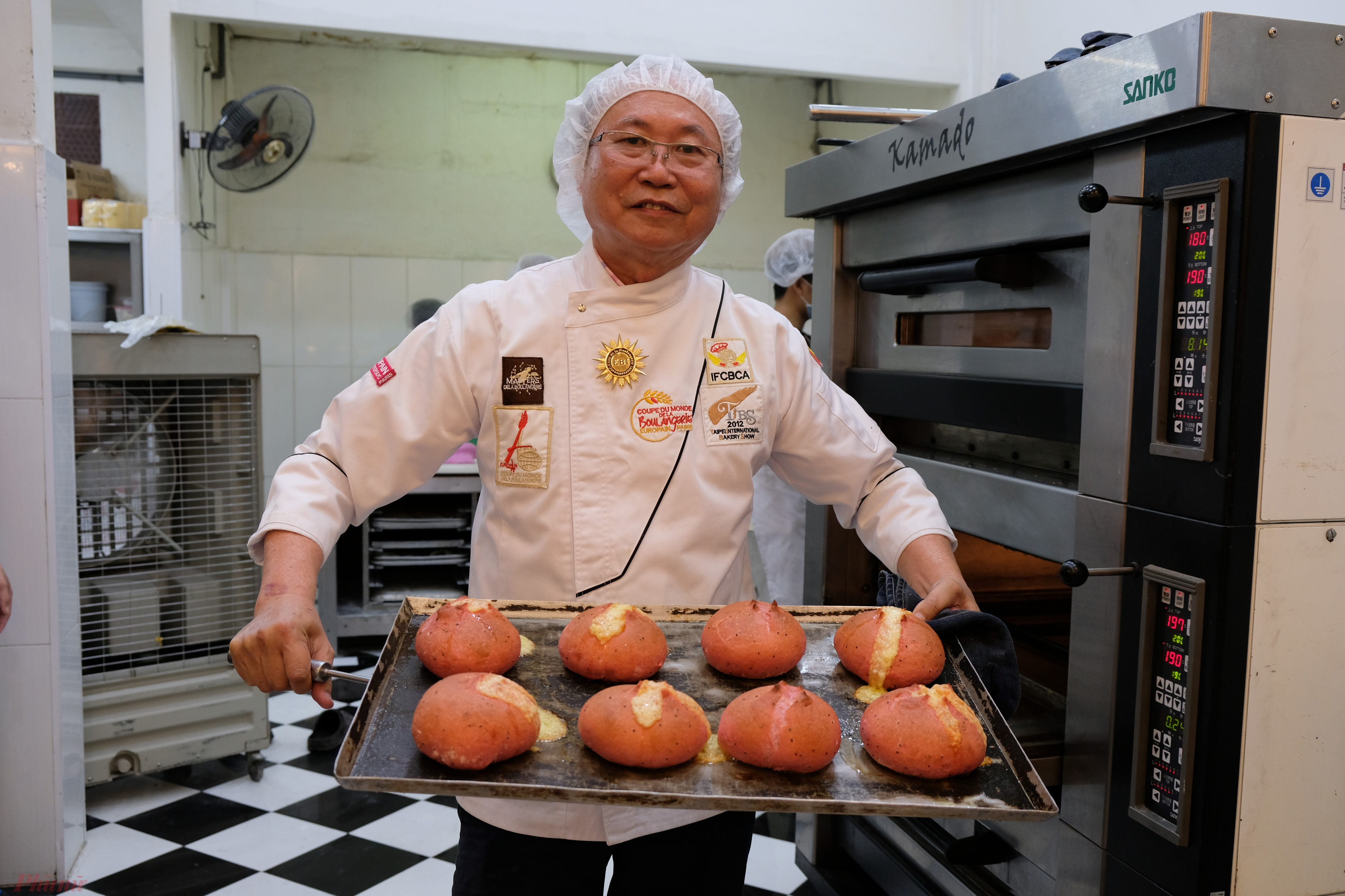 Chiếc bánh mì thanh long là món quà tôi muốn dành tặng Việt Nam - Ông Kao Siêu Lực chia sẻ - Ảnh: Đ.D