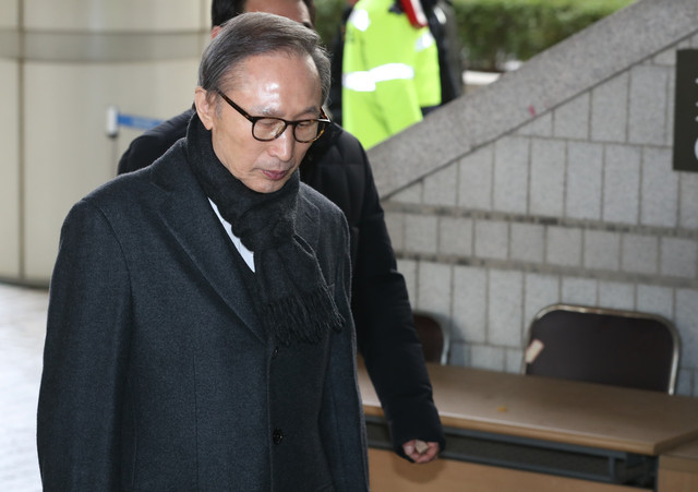 Cựu Tổng thống Hàn Quốc Lee Myung-bak. Ảnh: The Hankyoreh