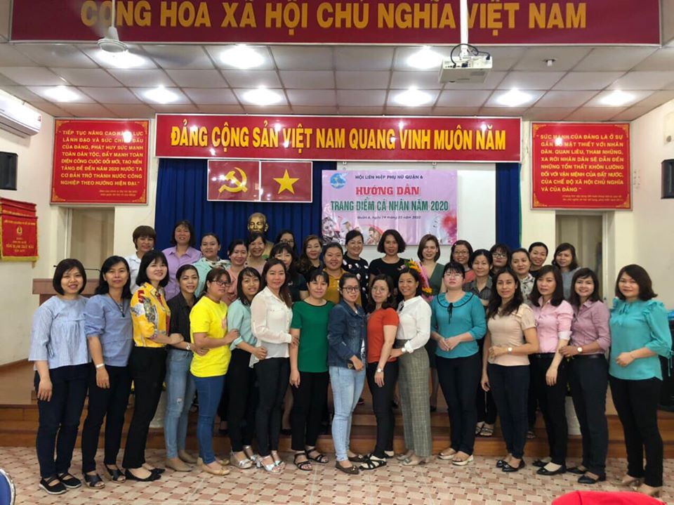 Niềm vui của các học viên sau khóa học. 