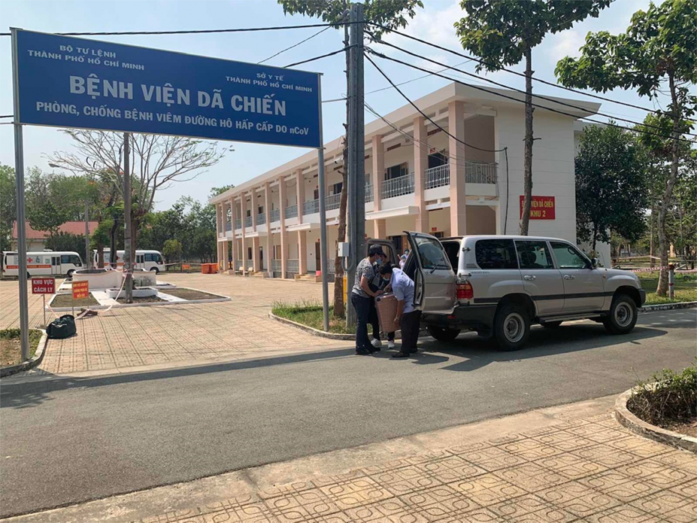 Bệnh viện Dã chiến tại huyện Củ Chi, TP.HCM
