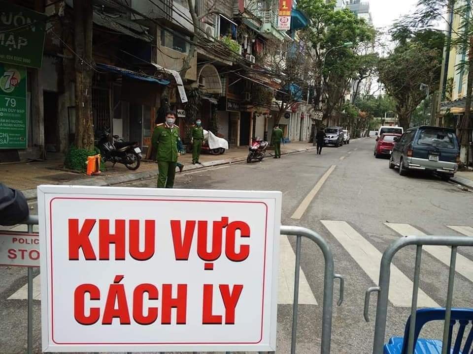 Khu Trúc Bạch bị phong tỏa