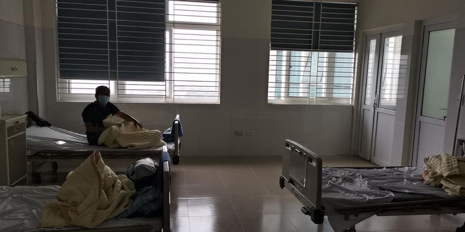 Một phòng trong Bệnh viện Bệnh nhiệt đới