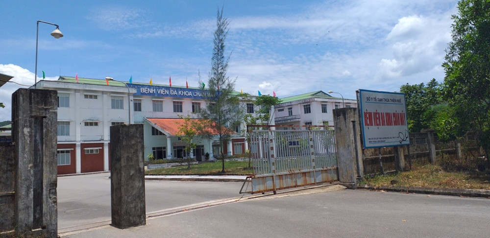 Bệnh viện đa khoa Chân Mây là một trong hai điể tiếp nhận bệnh nhân nghi nghiễm COVID-19  của huyện Phú Lộc (Thừa Thuieen Huế)